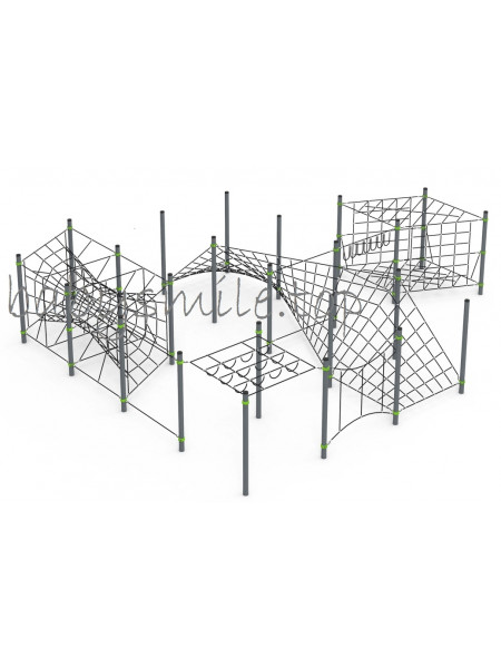 Ігровий канатний майданчик В-024